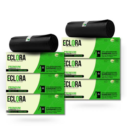 Eclora Garbage Bags Eco-Friendly Medium (19x21)